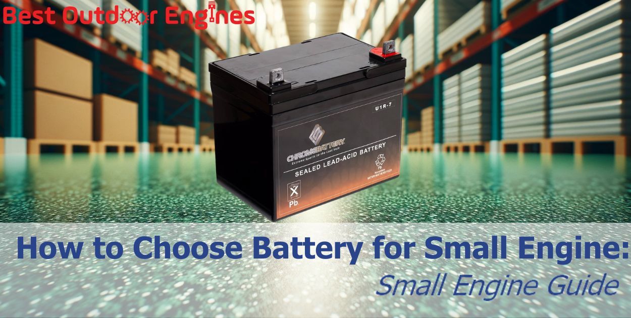 How to Choose Battery For Small Engine: Small Engine Guide How to Choose Battery For Small Engine: Small Engine Guide